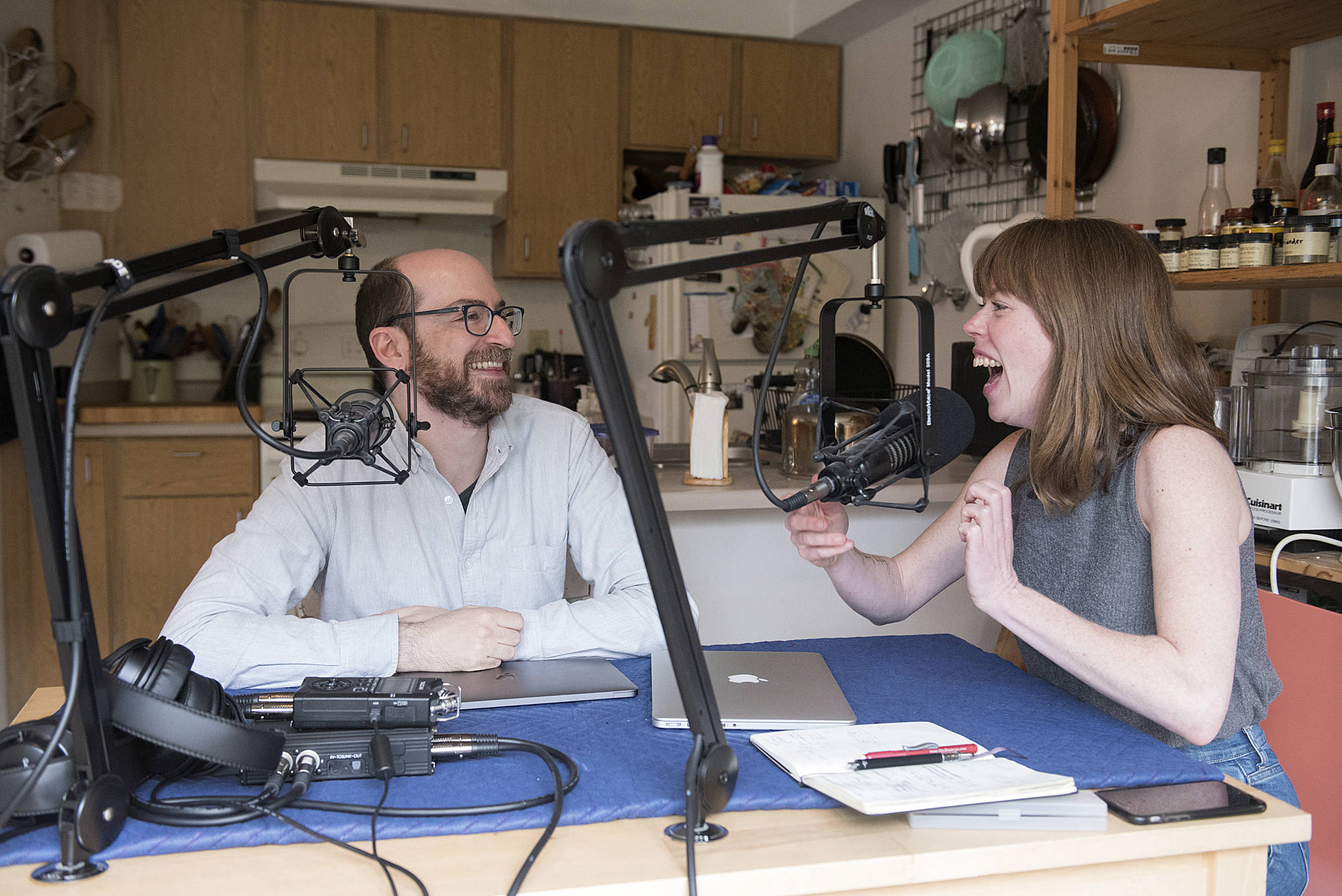 Matthew Amster-Burton and Molly Wizenberg serve up food chatter and laughs on Spilled Milk. Photo by Morgen Schuler