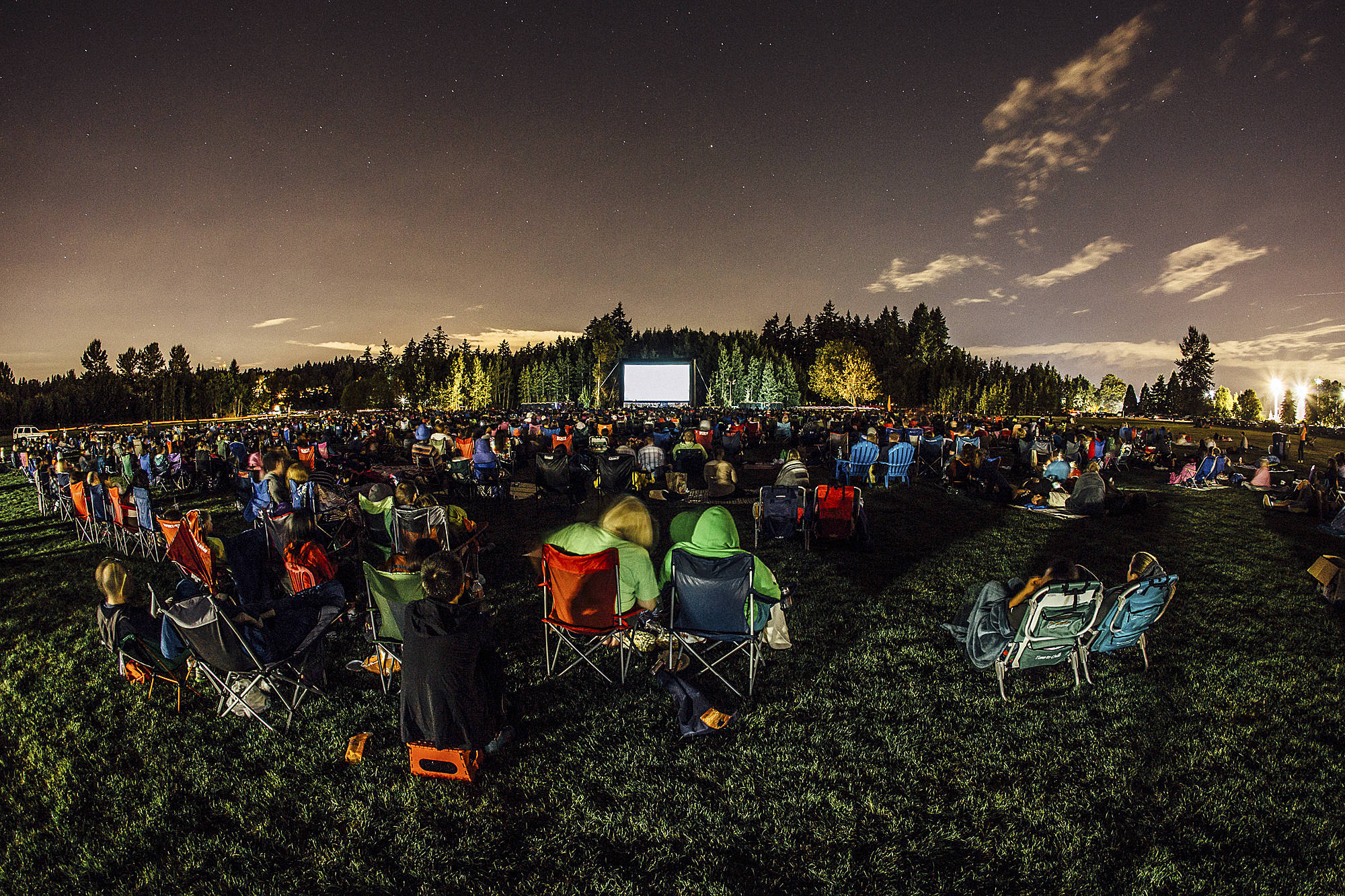 Movies at Marymoor is just one of many local outdoor film offerings. Photo by Erinn J. Hale