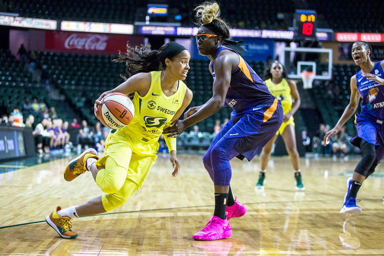 Seattle Storm make Everett debut in preseason loss