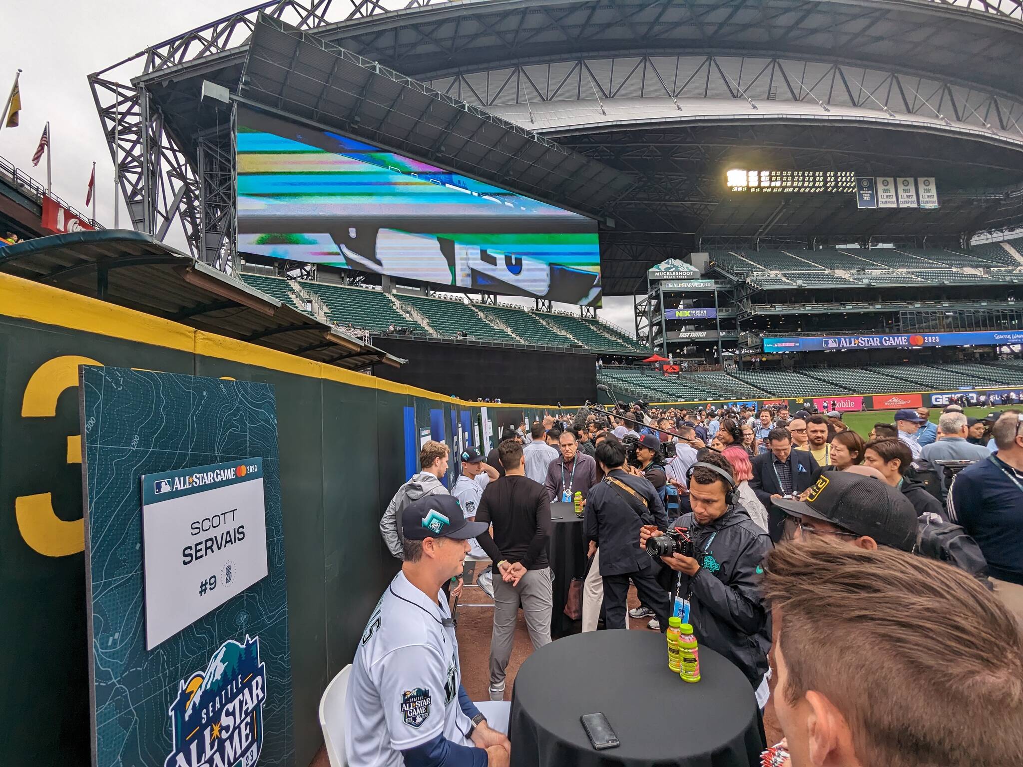 Mariners members had a solid following in the media for their home All-Star Game. Ben Ray / The Mirror