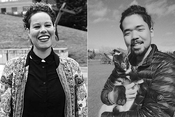 Nikkita Oliver and Dae Shik Kim Hawkins Jr.