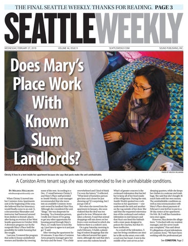 Seattle Weekly - Latest Issue